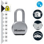 MASTER LOCK Cadenas Haute Sécurité [A Clé] [Acier Inoxydable] [Anse Long 41,99 €