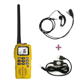 Pack VHF portable - NAVICOM - RT411+PACK Chargeur 220V- câble USB 149,99 €