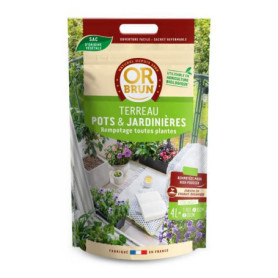 OR BRUN Terreau pots et jardinieres 4l 32,99 €