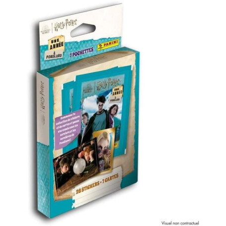 HARRY POTTER Une année a Poudlard - Blister 7 pochettes 15,99 €