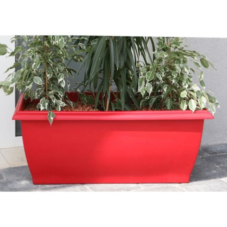 RIVIERA Jardiniere Evolution - 80 x 40 x H 32 cm - 64 L - Rouge 182,99 €