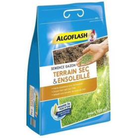 Semences Gazon Terrain Sec Ensoleillé - ALGOFLASH NATURASOL - 3 kg 73,99 €