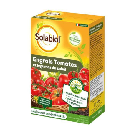 SOLABIOL SOTOMY15 Engrais Tomates Et Légumes Fruits - 1.5 Kg 31,99 €