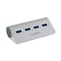 Hub USB CoolBox COO-HU4ALU3 Aluminium (4 Ports) 30,99 €