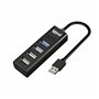 Hub USB 4 Ports iggual IGG317686 Noir 20,99 €