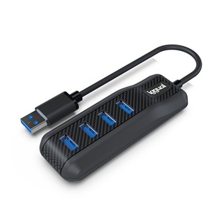Hub USB 4 Ports iggual CARBON 21,99 €
