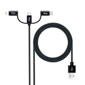 Câble USB NANOCABLE 10.01.3200 Noir 1 m 15,99 €