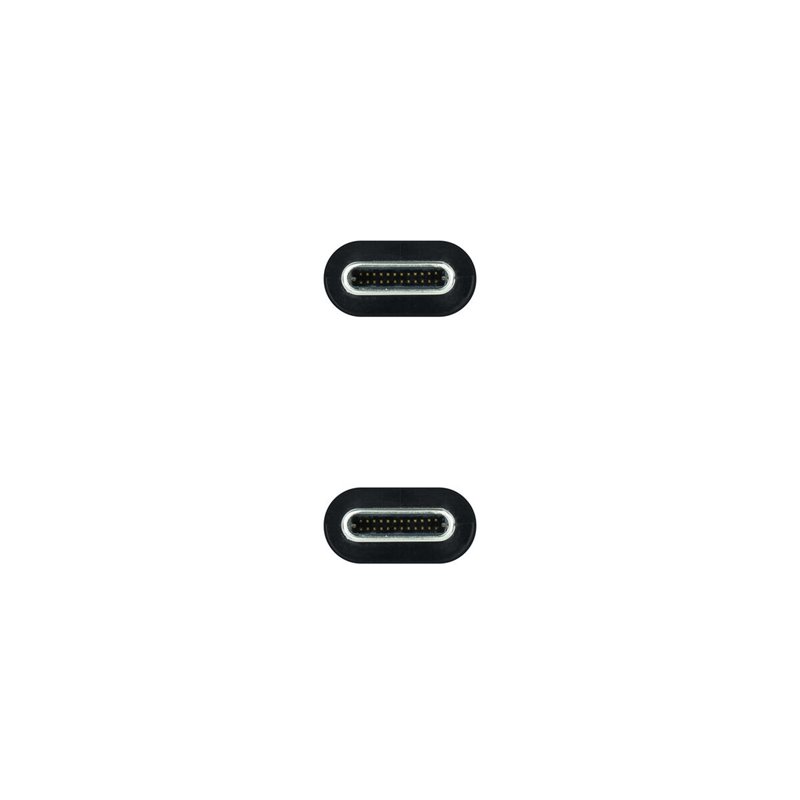 Image secondaire de NanoCâble 10.01.4301-COMB câble USB 1 m USB4 Gen 2x2 USB C Bleu, Noir, Gris