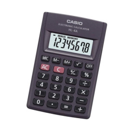 Calculatrice Casio HL-4A Gris Résine (8 x 5 cm) 21,99 €