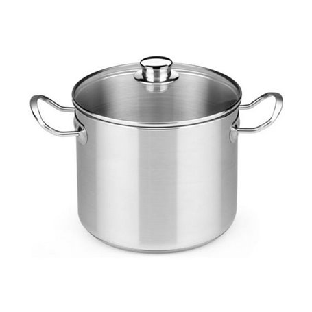 Casserole avec couvercle en verre BRA A343936 10,5 L Acier inoxydable Ac 110,99 €