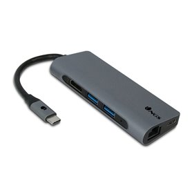 Hub USB 7 Ports NGS WONDER DOCK 7 HDMI USB C 4K 5 Gbps Gris 67,99 €