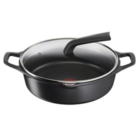 Casserole avec Couvercle Tefal E2497244 Noir Ø 28 cm 76,99 €