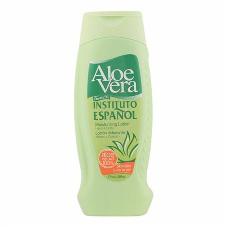 Lotion hydratante à l'aloe vera Instituto Español (500 ml) 19,99 €