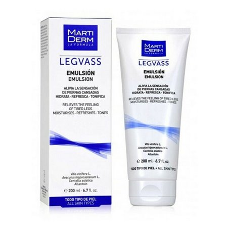 Lotion pour le corps jambes fatiguées Legvass Martiderm (200 ml) 30,99 €