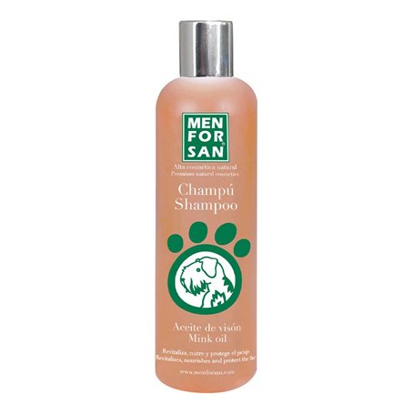 Shampoing pour animaux de compagnie Menforsan Chien Huile de vison (300  18,99 €