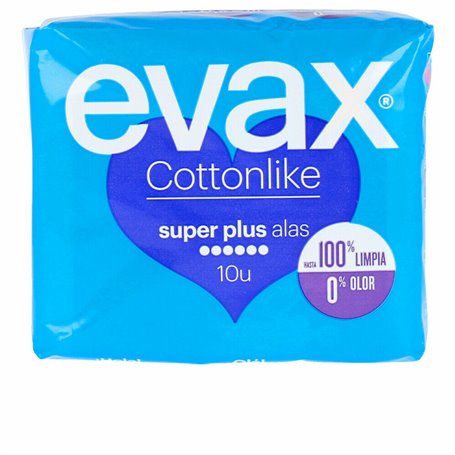 Compresses Super avec Ailes Evax (10 uds) 15,99 €