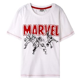 T shirt à manches courtes Enfant Marvel Blanc 22,99 €