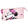 Trousse Fourre-Tout Triple Minnie Mouse 22,5 x 2 x 11,5 cm Rose 20,99 €