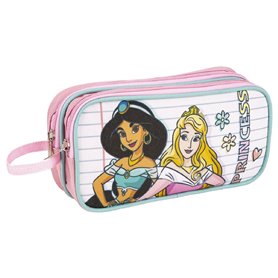 Trousse Fourre-Tout Double Princesses Disney 22,5 x 8 x 10 cm Rose 24,99 €