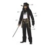 Déguisement pour Adultes Pirate Noir XL (5 Pièces) (5 Unités) 39,99 €