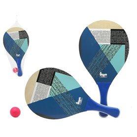 Raquettes de Plage avec Balle 38 x 20 x 0,6 cm Bleu 35,99 €