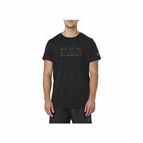 T-shirt à manches courtes homme Asics GRAPHIC SS TOP Noir (USA) 45,99 €
