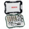 BOSCH Accessoires - set vissage coul. 26 pces + cle à clique 27,99 €