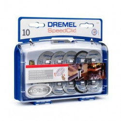 DREMEL 10 disques à tronçonner+ adapt EZ Speedclic 47,99 €