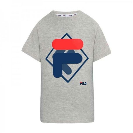 T shirt à manches courtes Enfant Fila FAT0340 80000 Gris 39,99 €