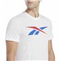 T-shirt à manches courtes homme Reebok GS VECTOR TEE HS4899 Blanc 36,99 €