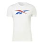 T-shirt à manches courtes homme Reebok GS VECTOR TEE HS4899 Blanc 36,99 €