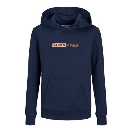 Sweat-shirt Enfant Jack & Jones JJNEO HOOD JNR 12225210 Blue marine 35,99 €