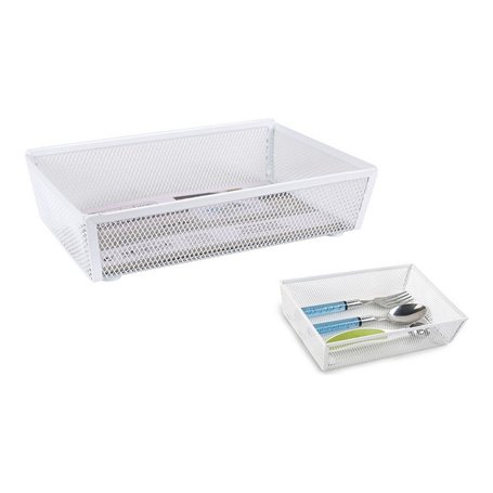 Range-couverts Confortime Métal Blanc (21,8 x 15,24 x 5,2 cm) 14,99 €