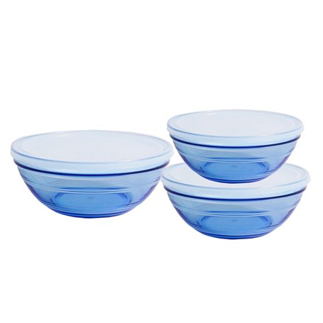 Set de Bols Duralex Marine Bleu Avec couvercle 3 Pièces 25,99 €