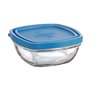 Boîte à lunch hermétique Duralex Freshbox Bleu Carré (300 ml) (11 x 11 x 14,99 €