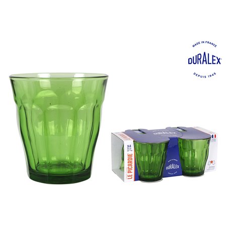 Set de Verres Duralex Picardie Vert 310 ml (4 Unités) 26,99 €