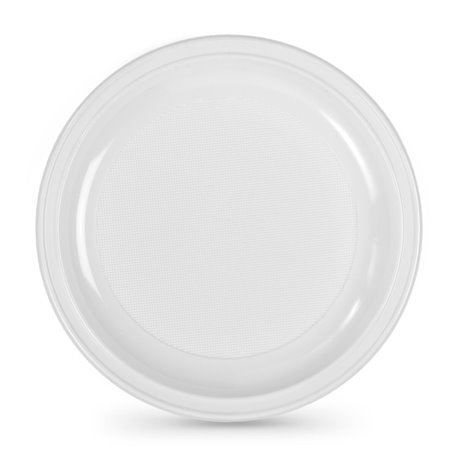 Lot d'assiettes réutilisables Algon Rond Blanc 28 cm Plastique 12 Unités 15,99 €