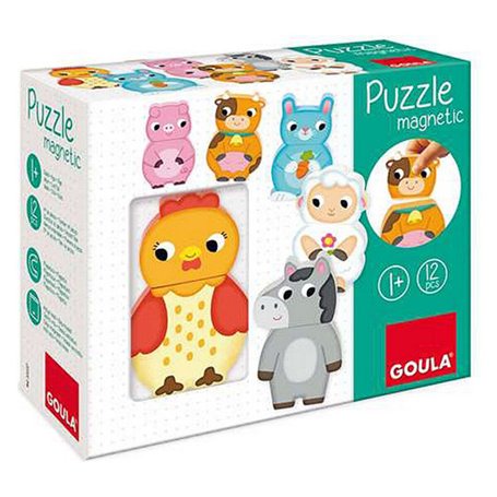 Puzzle en Bois Personnalisable Goula Goula 455245 (12 pcs) 31,99 €