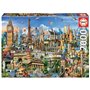 Puzzle Educa Europe 2000 pcs 39,99 €