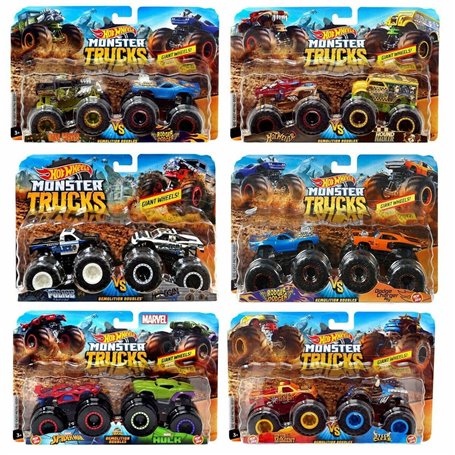 Monster Truck Hot Wheels Demolition Doubles 2 Unités 1:64 29,99 €