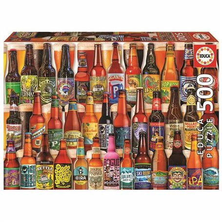 Puzzle Educa Craft Beer 500 Pièces 23,99 €