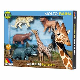 Set 6 Animaux Sauvages Moltó Plastique 28,99 €