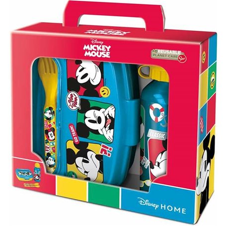 Set de pique-nique Mickey Mouse Fun-Tastic 400 ml Couverts Machine à san 32,99 €