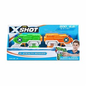 Pistolet à Eau X-Shot Warfare Double Small Stealth 2 Pièces 16 x 13 x 3  27,99 €