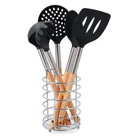 Set d'Ustensiles de Cuisine Quid Baobab Plastique (12,5 x 12,5 x 36 cm)  38,99 €