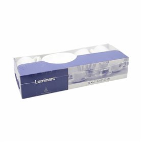 Lot de tasses avec soucoupes Luminarc Carine (12 pcs) 22 cl 55,99 €