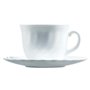 Lot de tasses avec soucoupes Luminarc Trianon (4 pcs) Blanc verre 280 ml 44,99 €