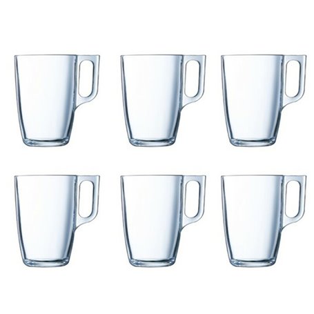 Lot de tasses Luminarc Nuevo Transparent verre (320 ml) (6 Unités) 40,99 €