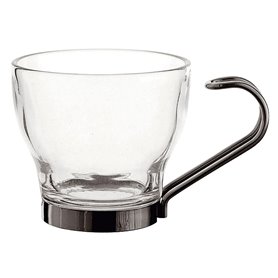 Ensemble de tasses à café Quid Transparent Acier verre (110 ml) (3 Unité 16,99 €
