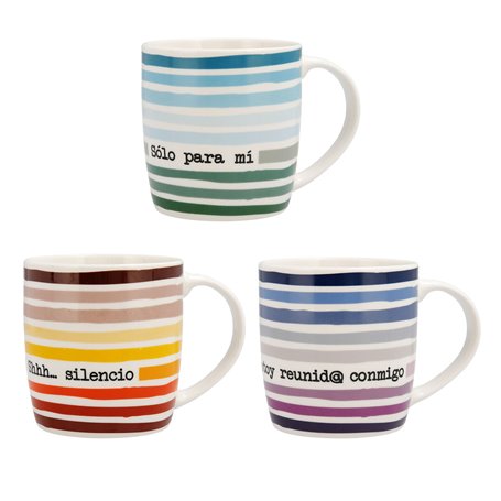 Tasse mug Quid 4U Céramique Multicouleur (330 ml) (Pack 12x) 69,99 €